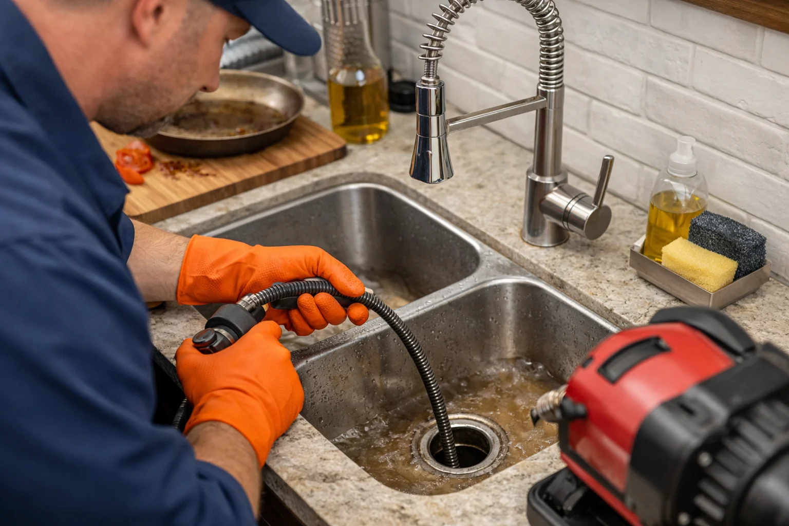 Kitchen Drain Cleaning Erin