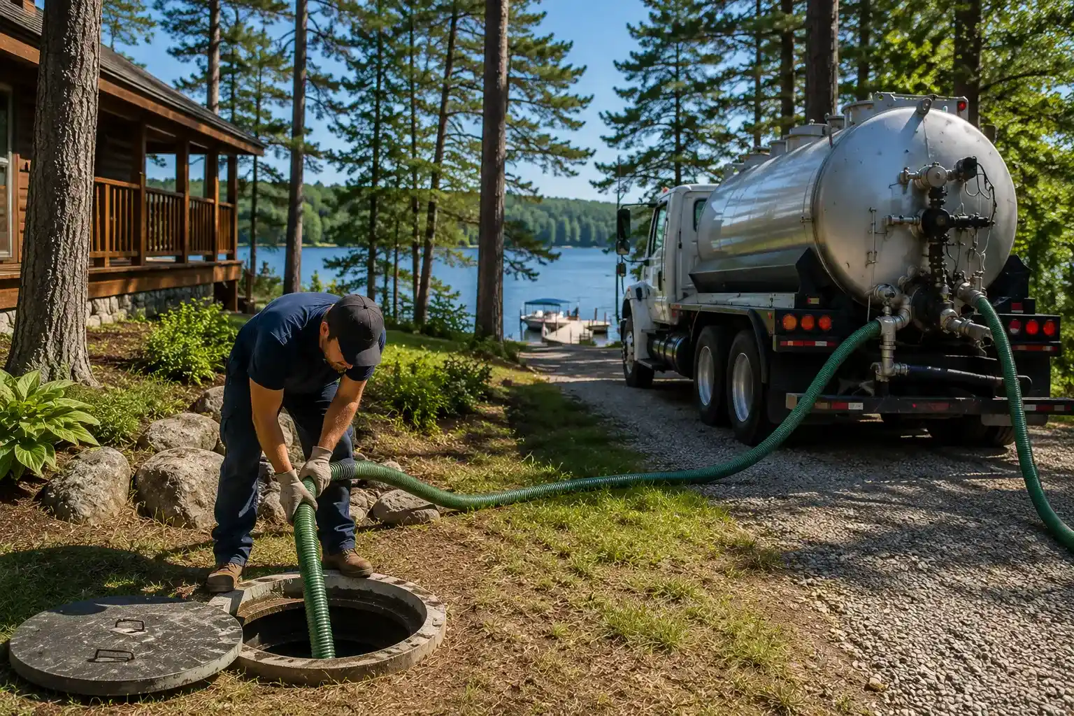 Septic tank pumping & cleaning Erin