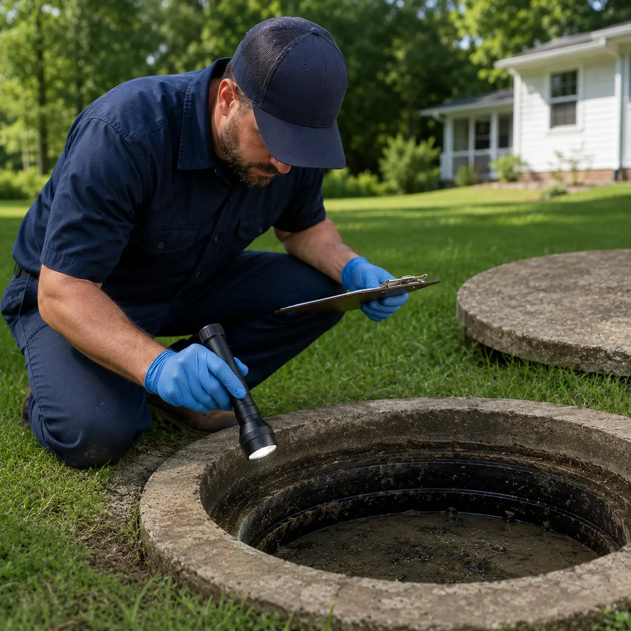 Professional septic inspection Erin